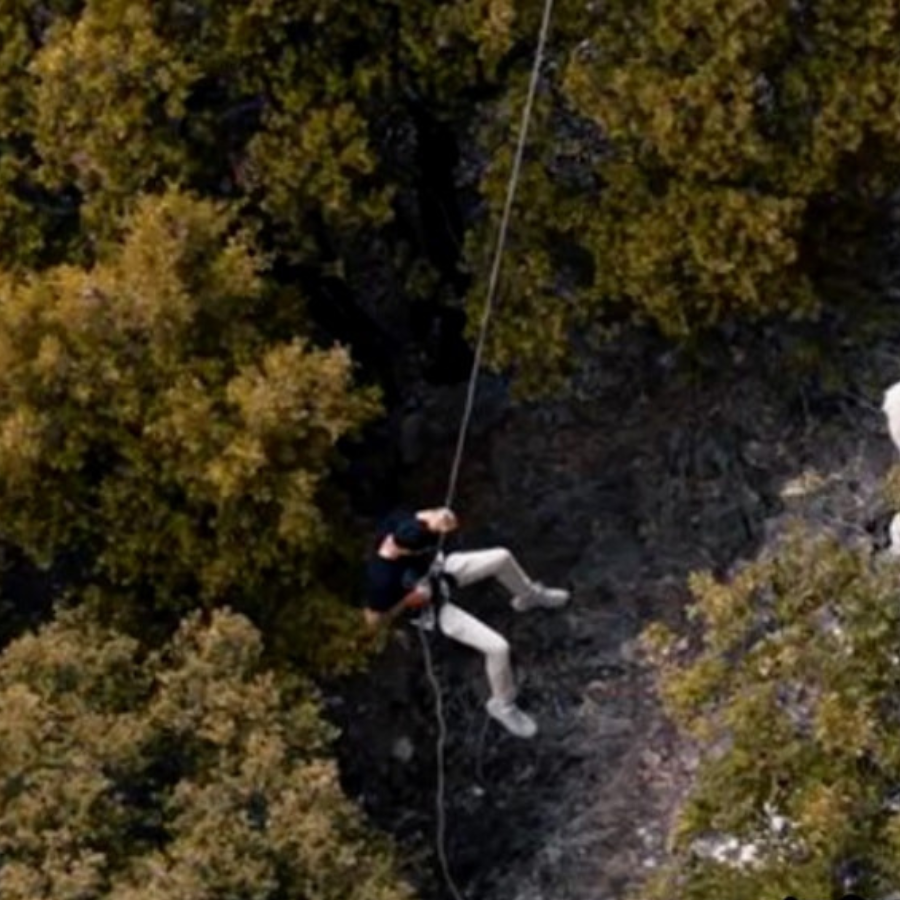 Rappel in Mazraat el Chouf