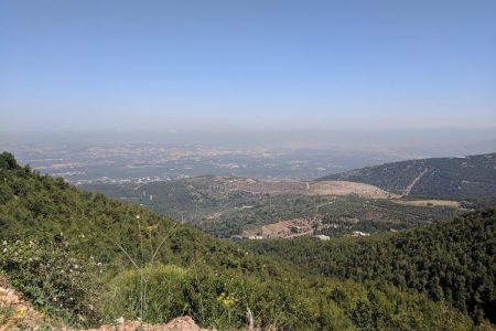 Drive from Zgharta to Ehden