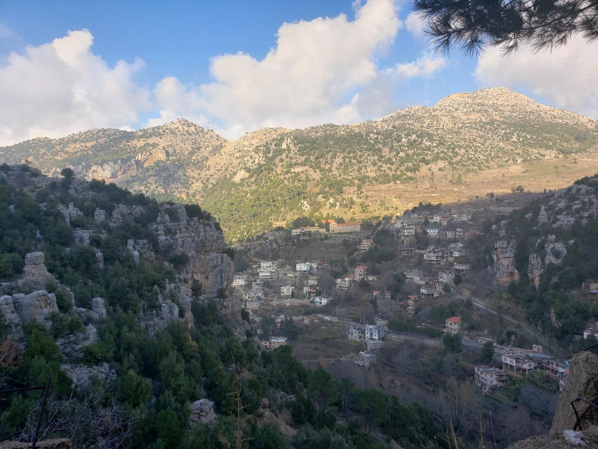 Tannourine Faouqa view