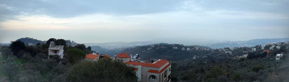 View from Bchamoun