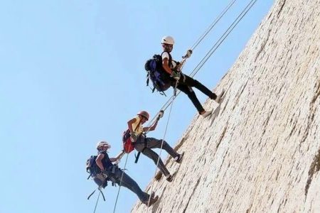 Rappelling in Bcharre Al Arz