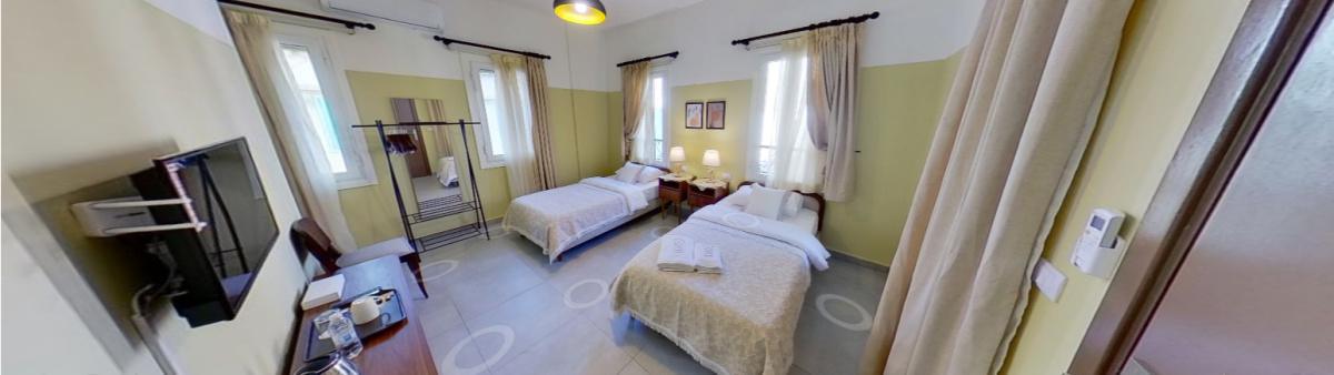 Deluxe Twin Bed in a Vintage Hotel – Mina, Tripoli