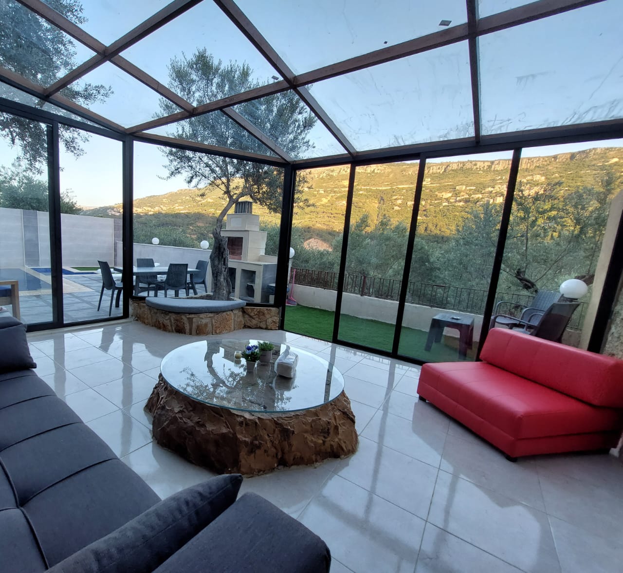 Chalet A with Waterfall Pool – Kfarmatta, Chouf