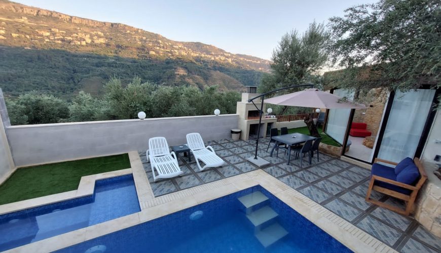Chalet A with Waterfall Pool – Kfarmatta, Chouf