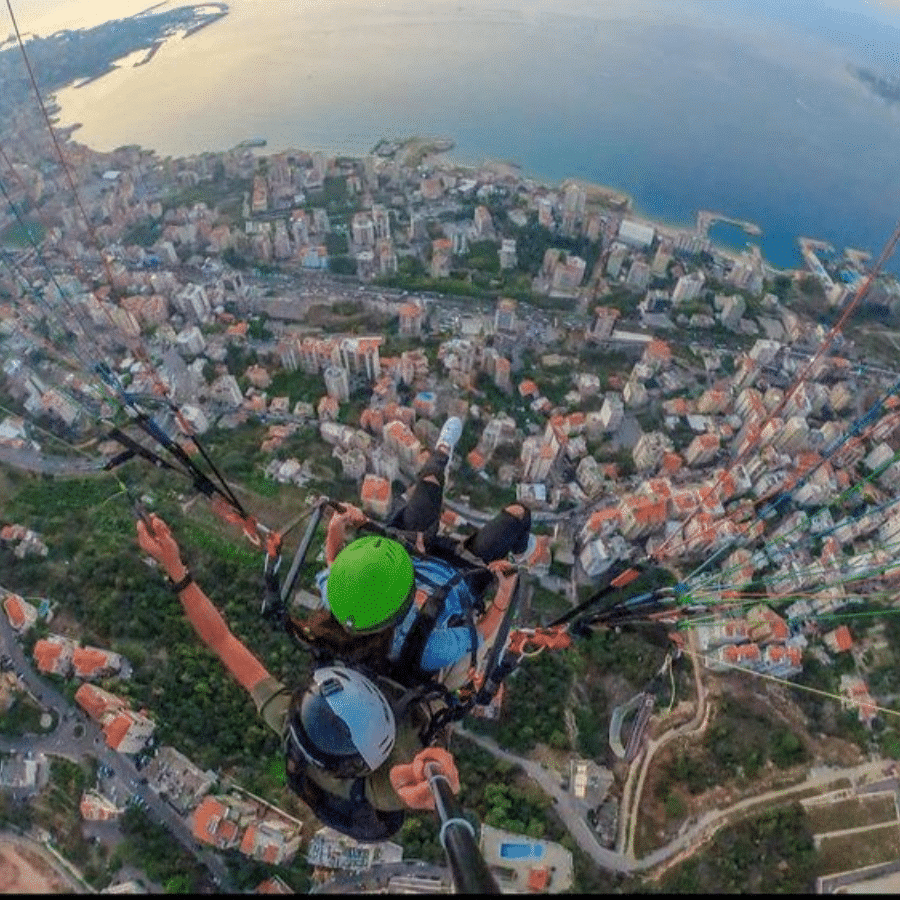 Paragliding Phoenix in Jouneih