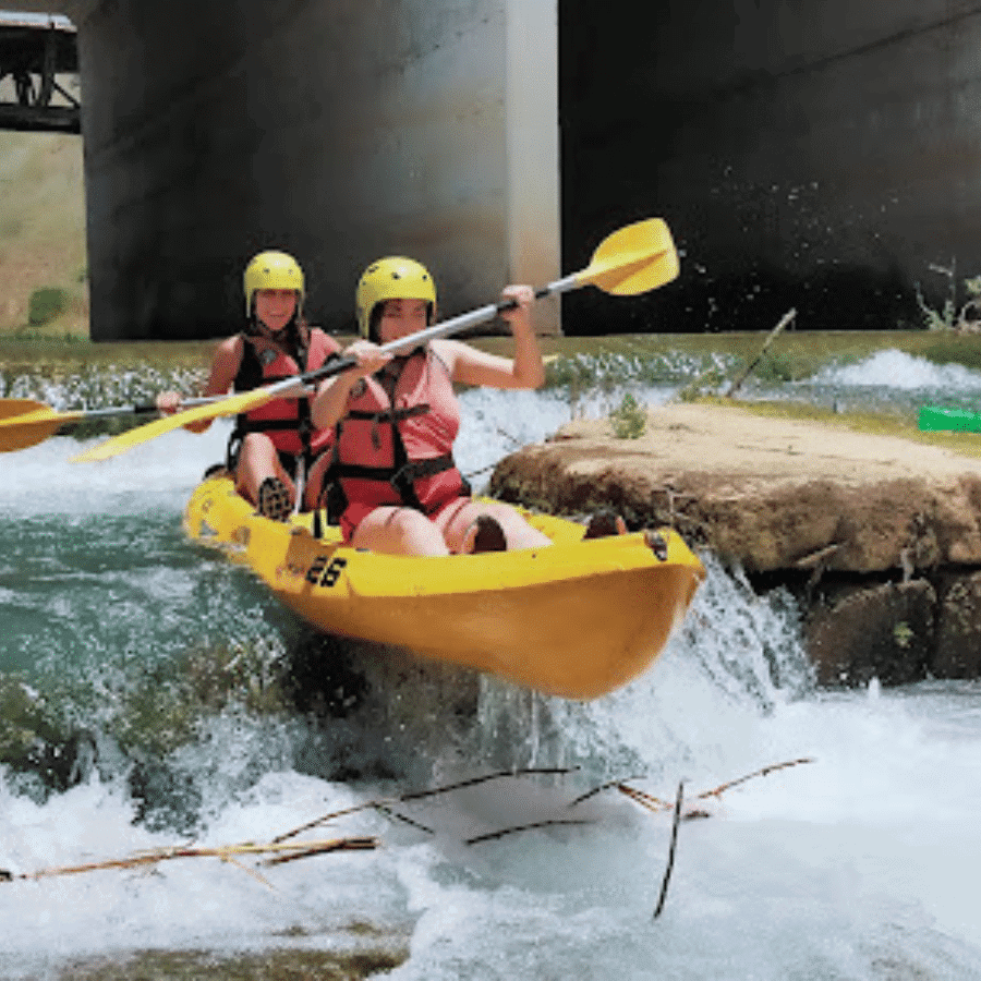 Kayak in Litani River