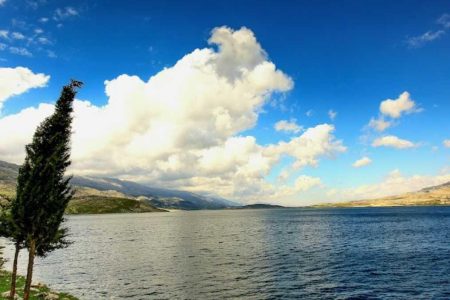 Qaraoun Dam Overlook