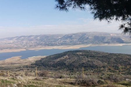 View from Aitanit to Qaraoun