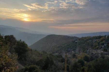 View from Zabbougha