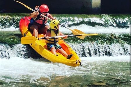 Kayak in Litani River