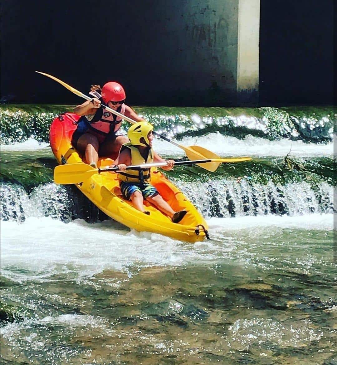 Kayak in Litani River