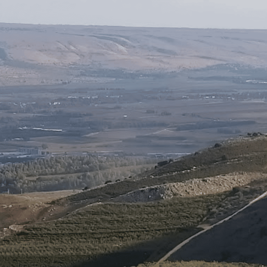 Odaisseh Sign – Lebanese Palestinian Borders