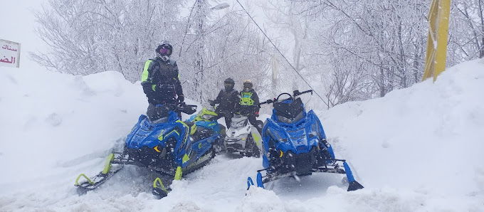 Ski-doo in Akoura