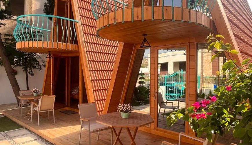 Wooden A Shaped Lodge 1 – Anfeh