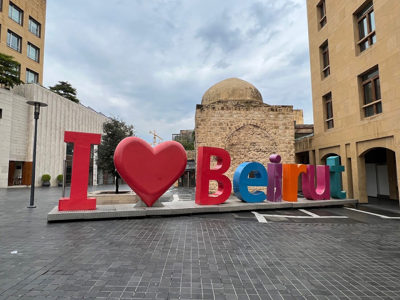 Beirut Souks ( I Love Beirut Sign)