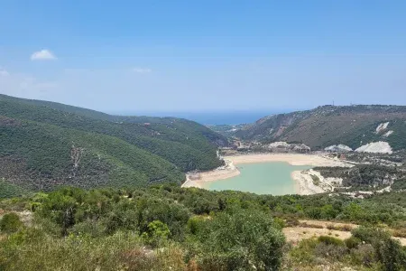 View from Road Above Mseilha Dam