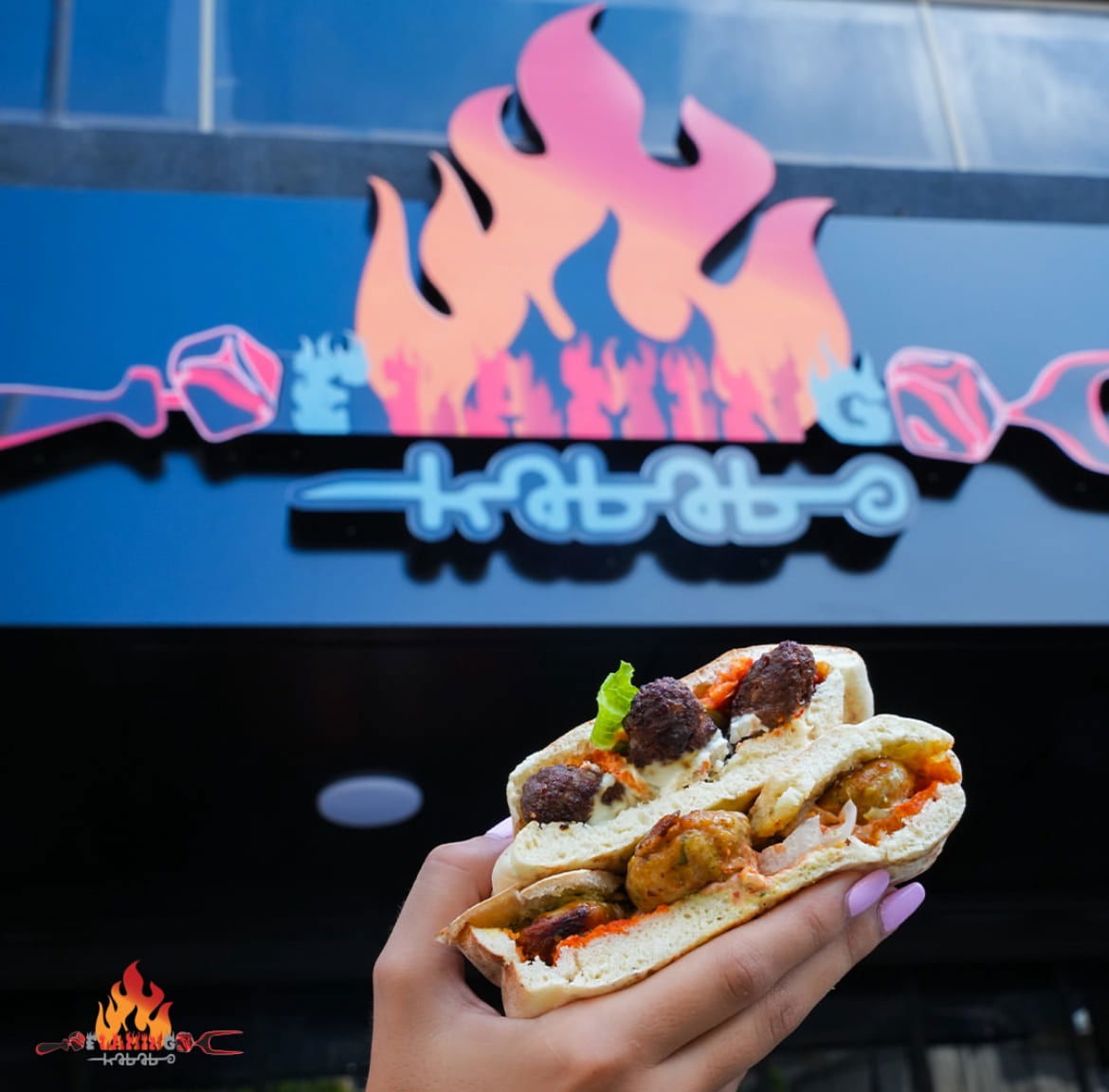 Flaming Kabab