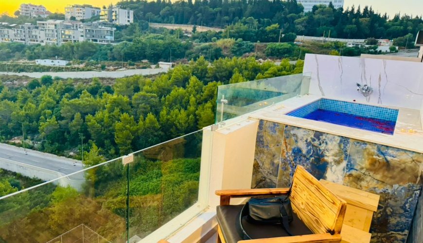 Medium Chalet with outdoor and indoor Jacuzzi – Jamhour, Baabda
