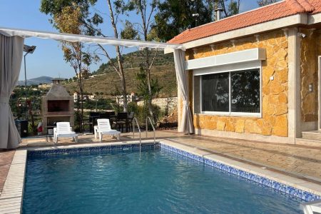 Chalet with Private Pool – Ain Qana, South Lebanon