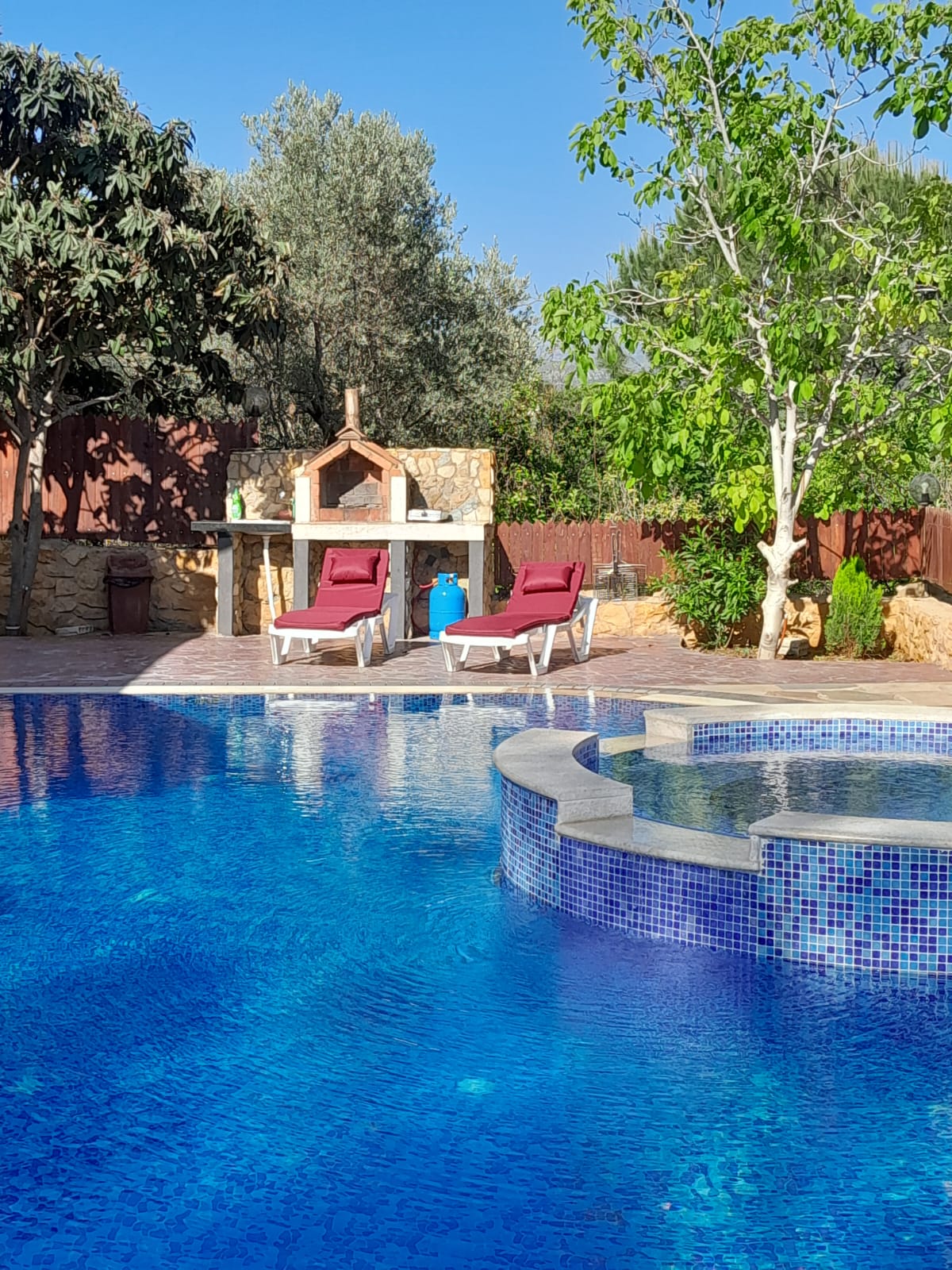 Chalet with Private Pool – Kfarmatta