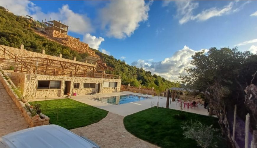 Chalet with Pool (10 Hours- Night time) – Anan, Jezzine