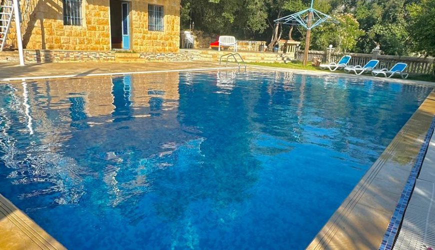 Chalet with Private Pool for Night Shift- Kfarmatta
