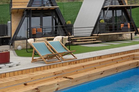 A-Shaped Bungalows with Pool – Daraya, Chouf