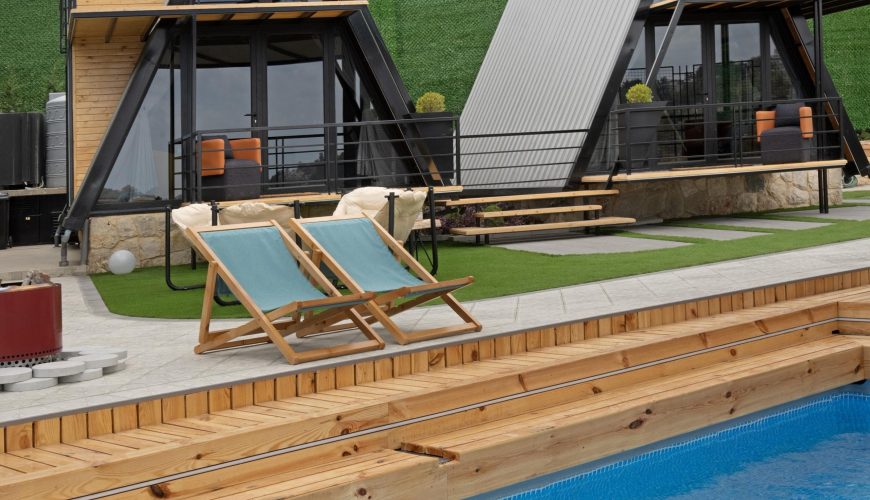 A-Shaped Bungalows with Pool – Daraya, Chouf