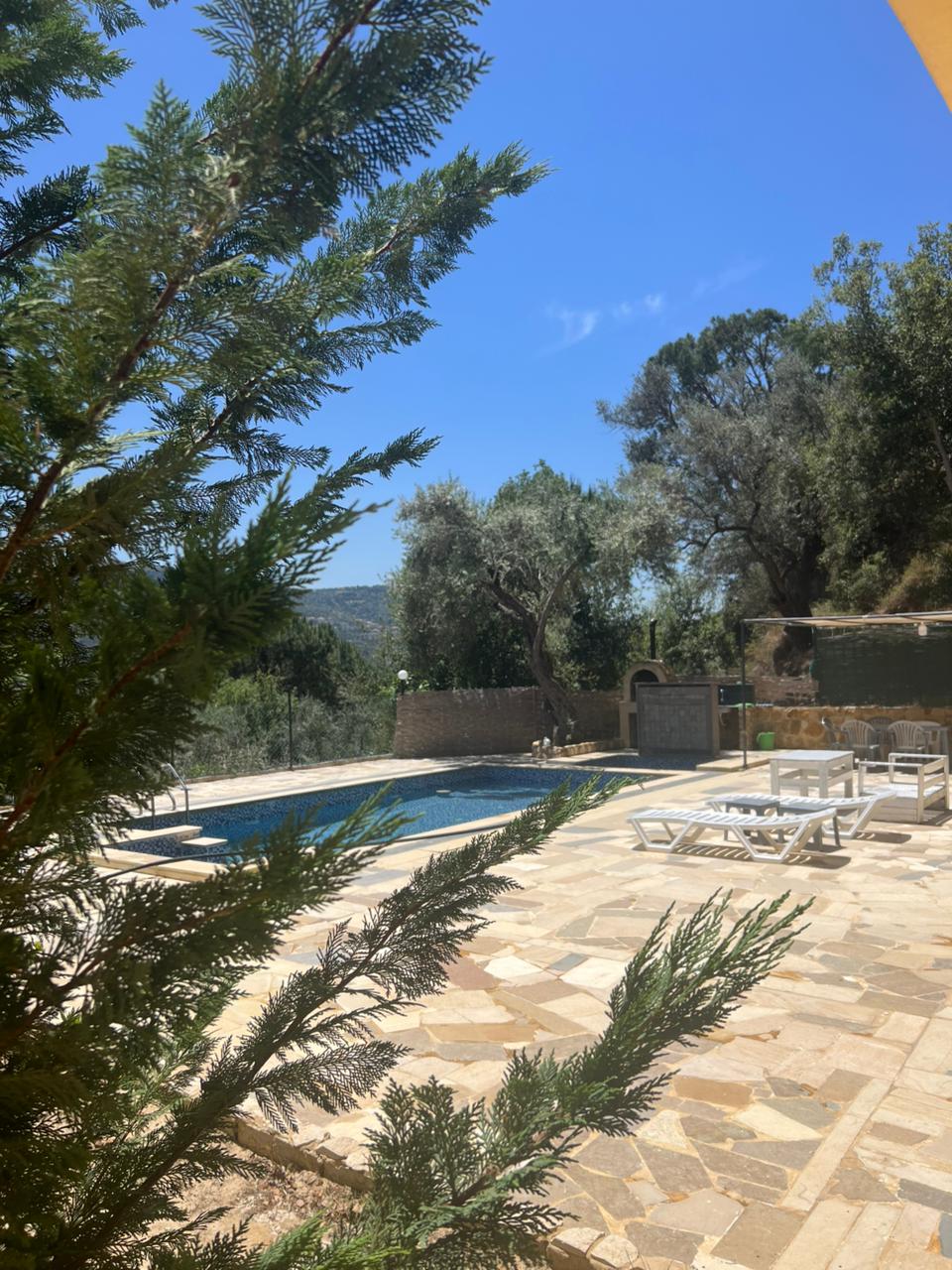 Private Pool and Chalet – Kfarmatta