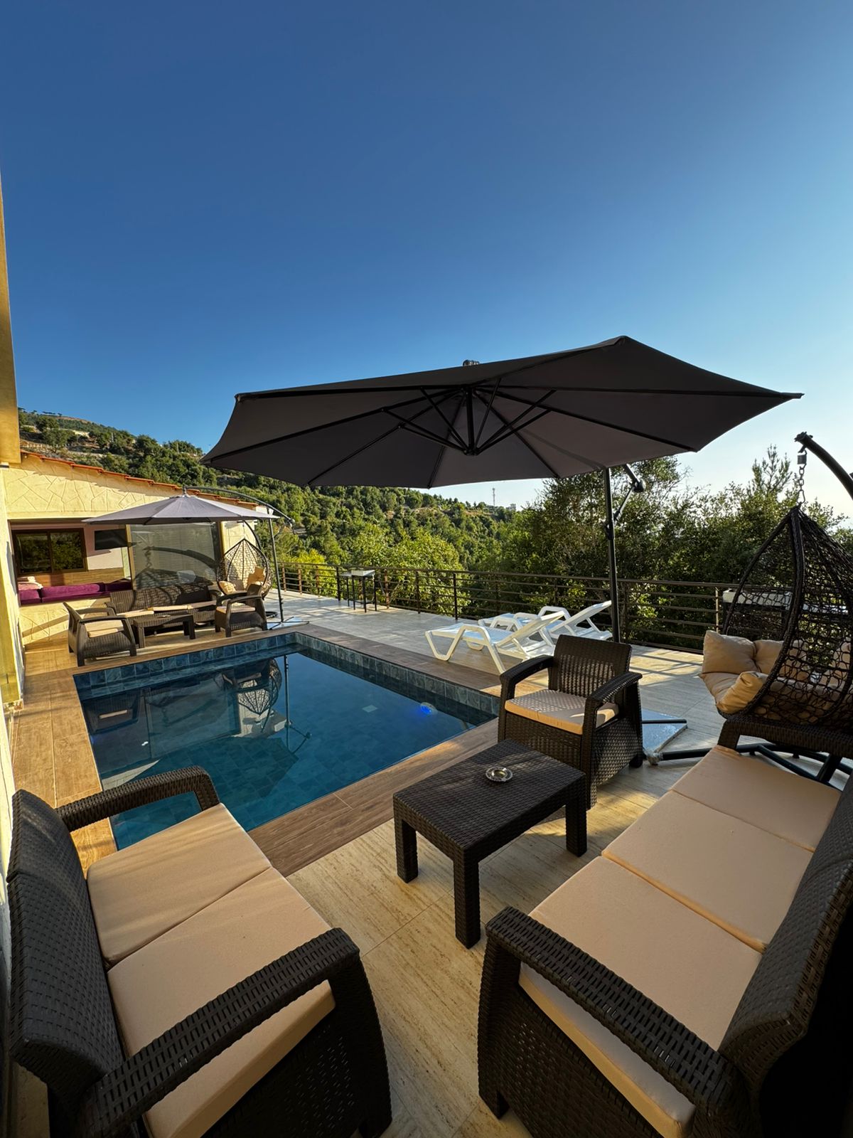 Lavender House (2 chalets) with Private Pool – Ghedras, Jbeil