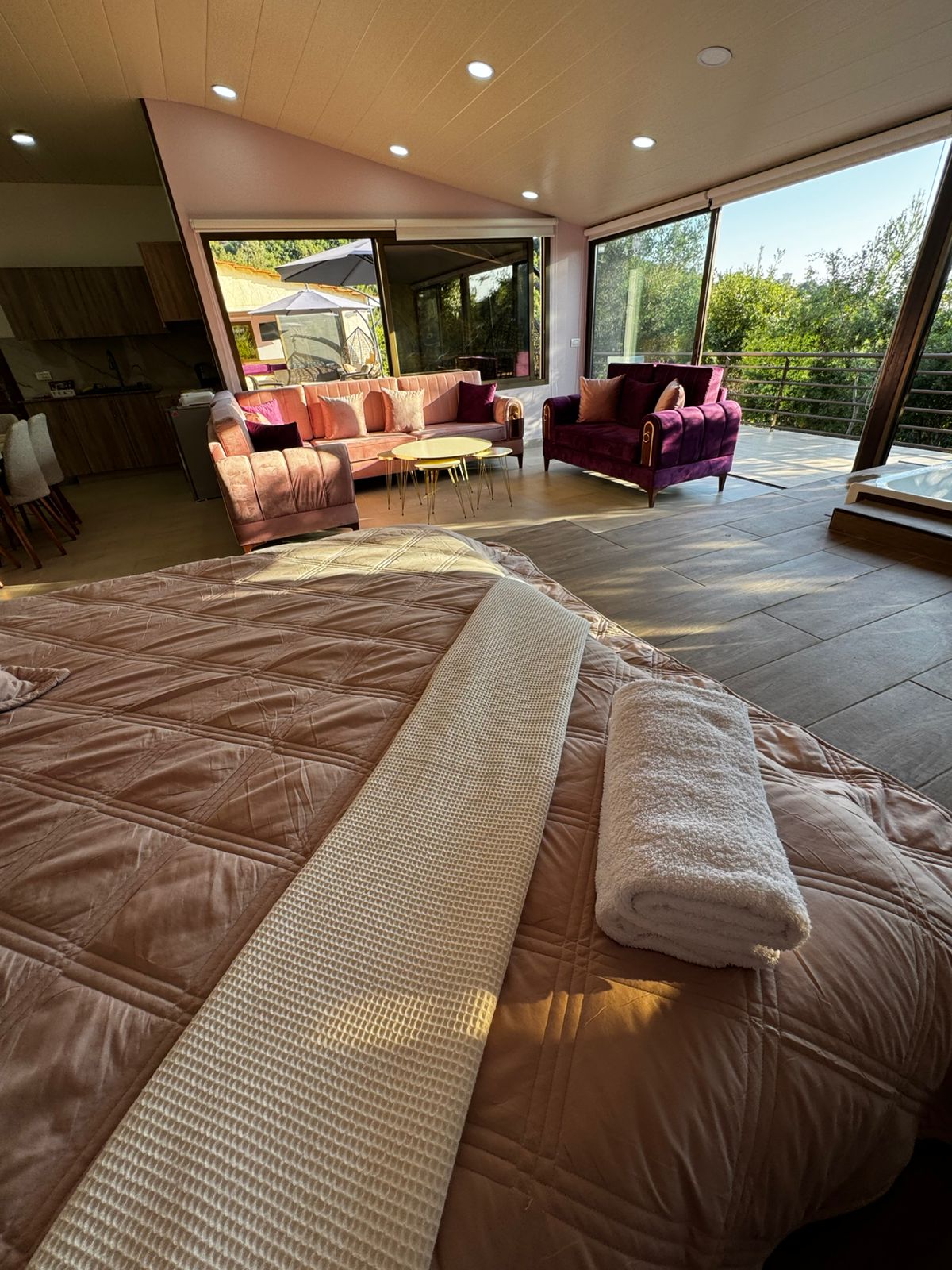 Lavender House (2 chalets) with Private Pool – Ghedras, Jbeil