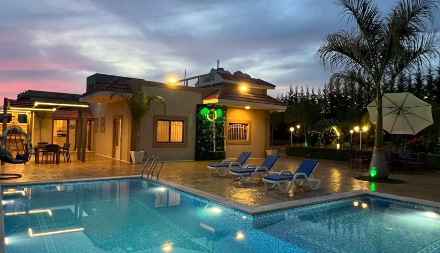 One Floor of a Chalet with Private Pool – Ansar, South Lebanon