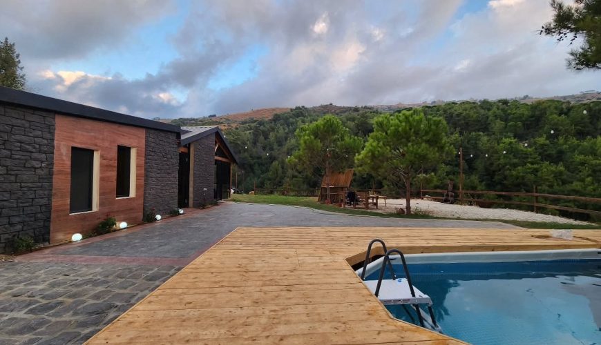 Bungalow with Private Pool – Charoun, Aley